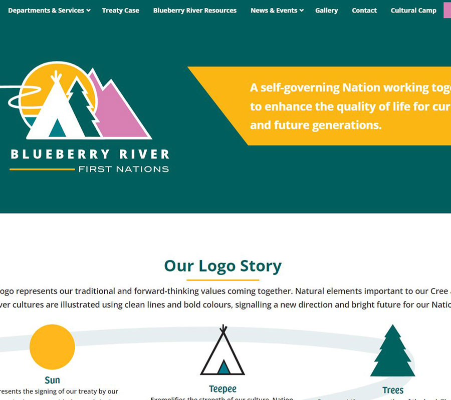 Blueberry River First Nation Website Image