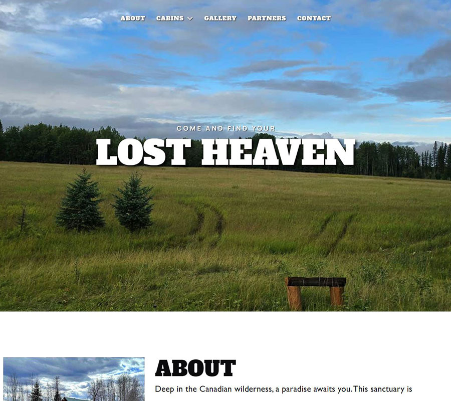 Lost Heaven Website Image