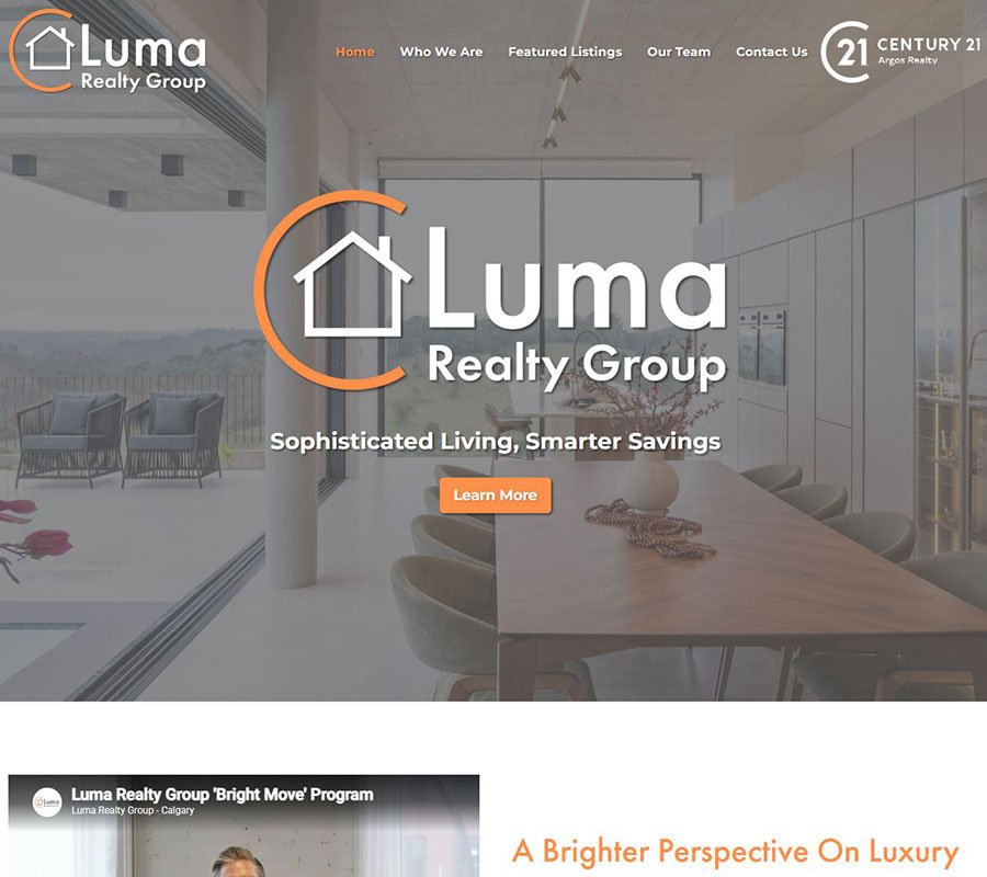 Luma Website Image